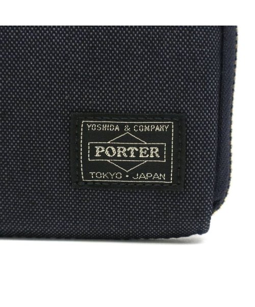 吉田カバン ポーター 財布 PORTER SMOKY スモーキー WALLET コインケース L字ファスナー 日本製  592－09990(501300942) | ポーター(PORTER) - d fashion