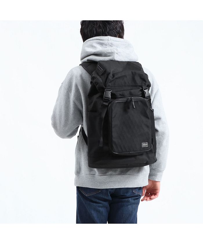 【良品】ポーター　リュック　PORTER HYBRID BACK PACK 黒