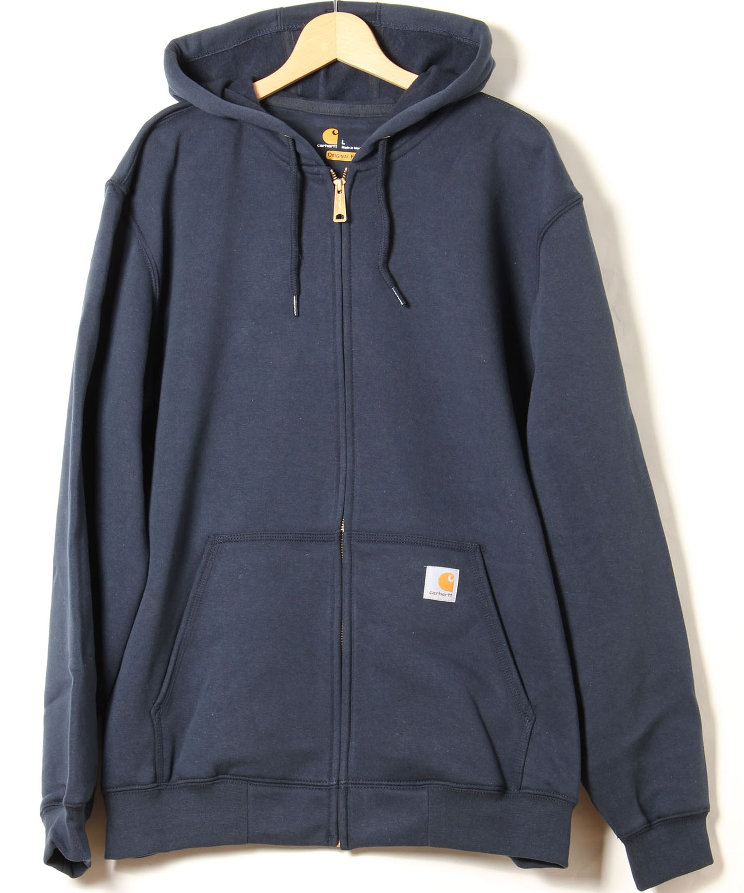 Carhartt カーハート 裏起毛ミッドウェイトフルジップパーカー