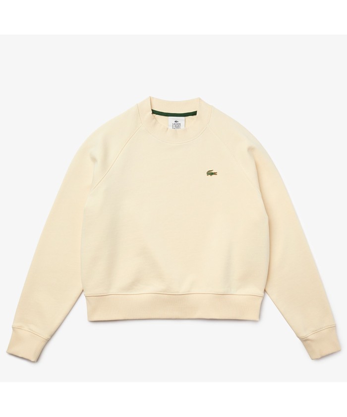 セール】ラコステ LACOSTE LACOSTE L!VEメタルバッジクルー