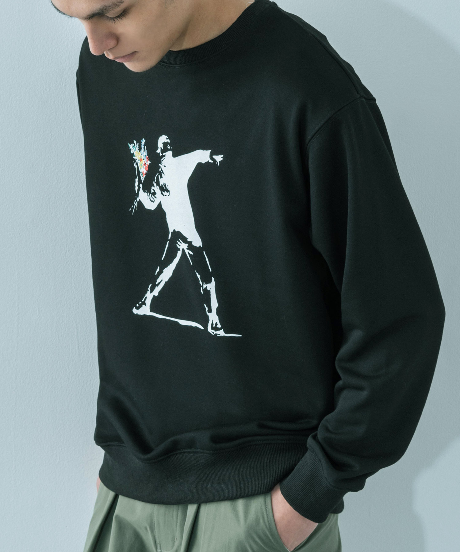 新品 大きい オーバーサイズ XXL対応 BANKSY バンクシー マリリンモンロー メロイック ビッグ スウェットパンツ パーカー Tシャツ ロンT 可 新品 大きい オーバーサイズ XXL対応 BANKSY バンクシー