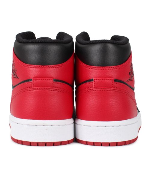 NIKE JORDAN 1 MID BRED エアジョーダン1 スニーカー メンズ 554724－074(503810222) | ナイキ(NIKE) - d fashion