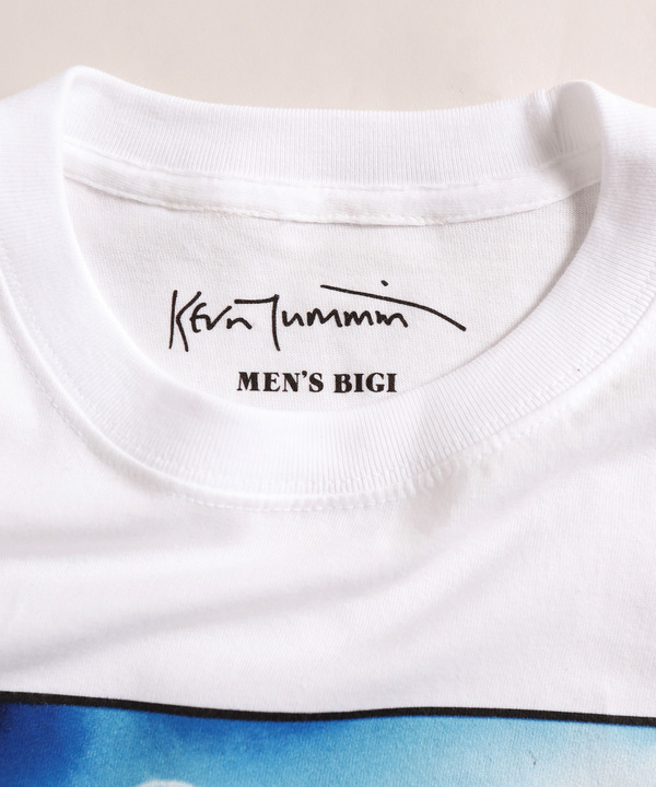 セール】【Kevin Cummins×MEN'S BIGI】OASISフォトグラフTシャツ