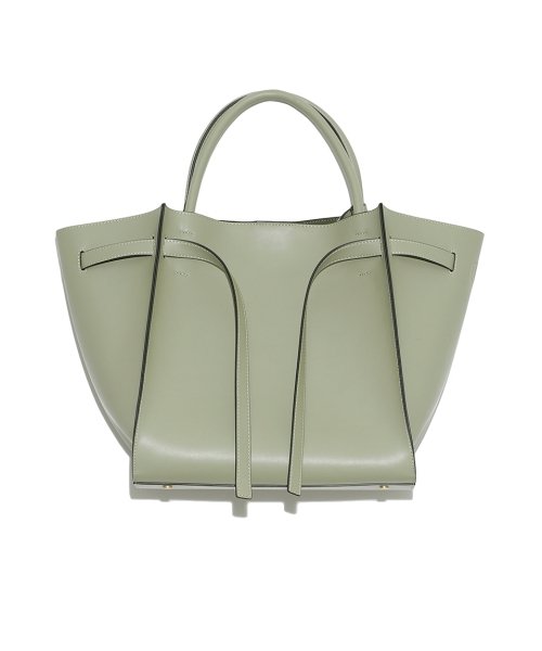 フロントベルトトートバッグ ミラオーウェン Mila Owen D Fashion フロントベルトトートバッグ ミラオーウェン Mila Owen D Fashion