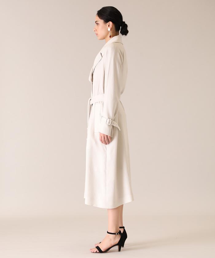 セール 70%OFF】リネンライクラグランコート(503818515 セール 70%OFF】リネンライクラグランコート(503818515