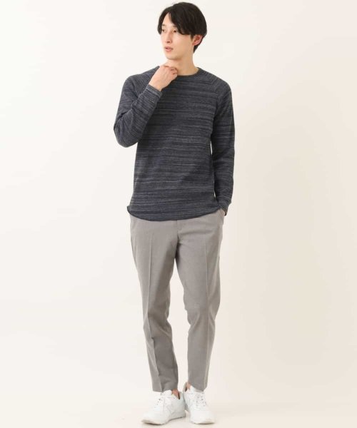 ワッフルラウンドロングカットソー アー ヴェ ヴェメンズ A V V Men D Fashion ワッフルラウンドロングカットソー アー ヴェ ヴェメンズ A V V Men D Fashion