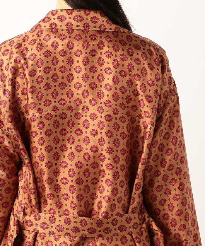 新品 EDITION SILK PRINT FABRIC スリーピングガウン