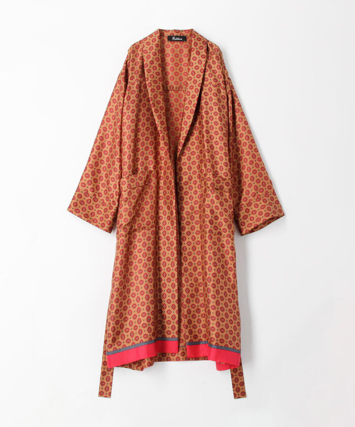 新品 EDITION SILK PRINT FABRIC スリーピングガウン