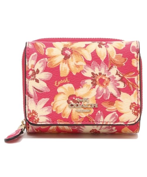 コーチ 三つ折り財布 アウトレット ミニ財布 ピンク レディース Coach 3509 Impmc 503829733 コーチ Coach D Fashion