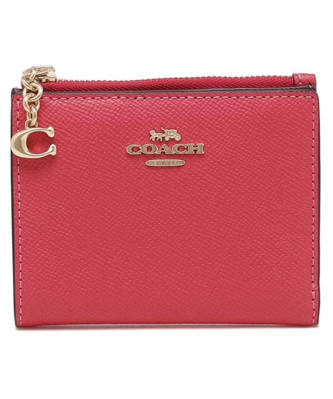 《美品》COACH ピンクベージュ ショルダーバッグ\u0026二つ折り財布のセット