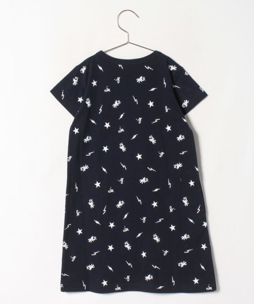 Jgp0 E Robe キッズ アイコンモチーフプリントワンピース アニエスベー アンファン Agnes B Enfant D Fashion