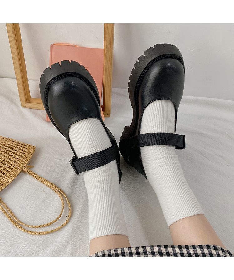 セール 66%OFF】厚底シューズ ストラップシューズ メリー セール 66%OFF】厚底シューズ ストラップシューズ メリー