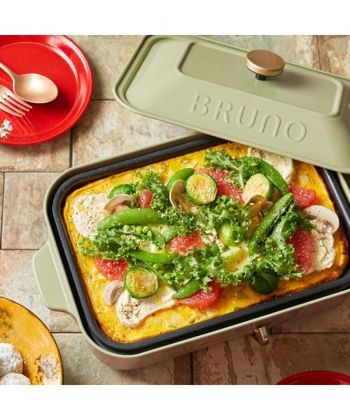 限定カラー Bruno ブルーノ コンパクトホットプレート 21ssモデル ピレネーグリーン 212キッチンストア ２１２ｋｉｔｃｈｅｎ ｓｔｏｒｅ D Fashion