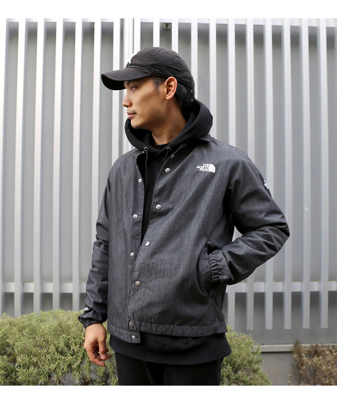 パタゴニアアウトドアブランド【NORTH FACE】 美品！ゴアテックス　 コーチ　ジャケット　デニム