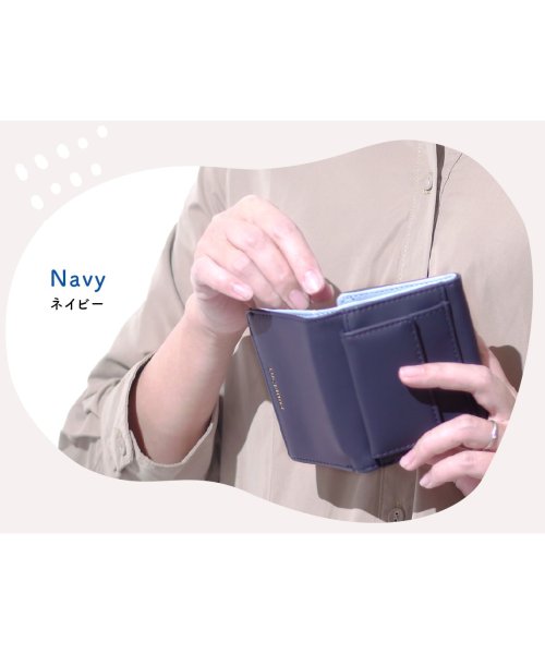 セール ミニ財布 レディース 三つ折り財布 コンパクト 極小財布 二つ折り財布 小さい財布 カード収納 定期入れ 小銭入れ かわいい プチプラ プレゼント メンズ エクレボ Exrevo D Fashion