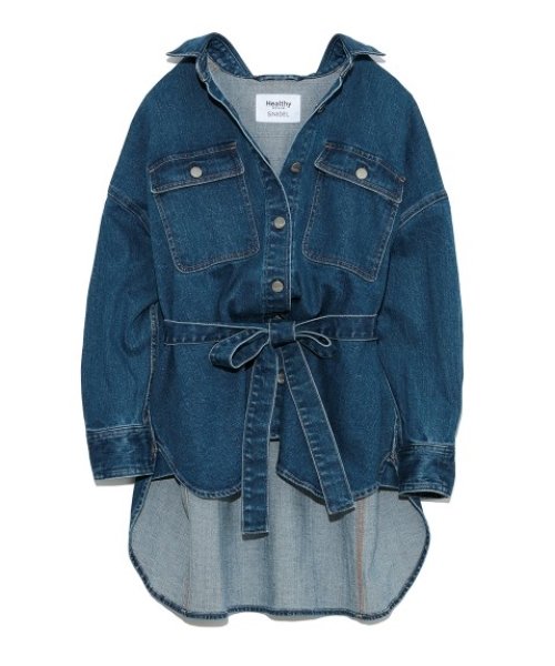 Snidel Healthy Denim シャツジャケット スナイデル Snidel D Fashion Snidel Healthy Denim シャツジャケット スナイデル Snidel D Fashion