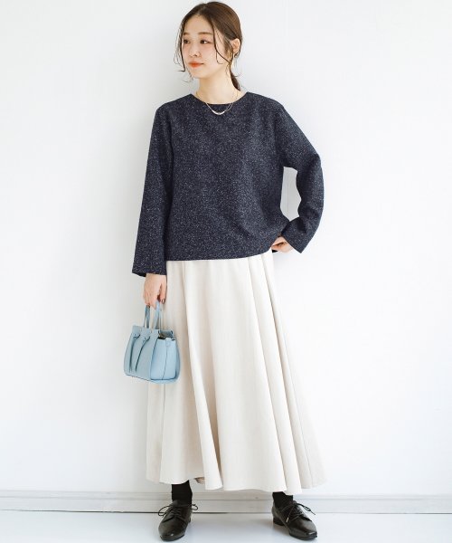 きちんとにもカジュアルにも コーデがキリリと引き締まるツイード調シンプルトップス By Que Made Me ハコ Haco D Fashion きちんとにもカジュアルにも コーデがキリリと引き締まるツイード調シンプルトップス By Que Made Me ハコ Haco D Fashion