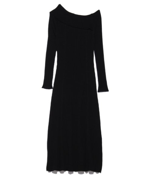 セール アシメリブニットワンピース フレイ アイディー Fray I D D Fashion セール アシメリブニットワンピース フレイ アイディー Fray I D D Fashion