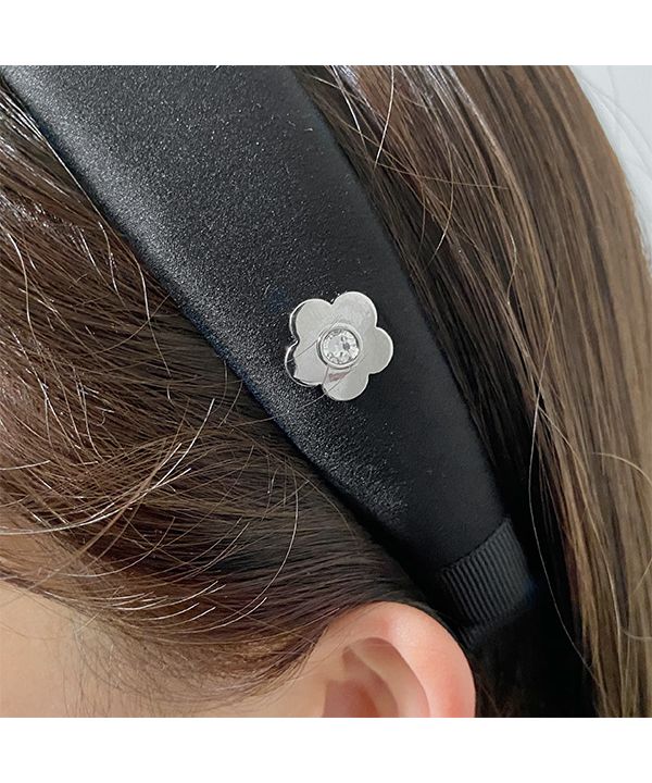 マリークワント MARY QUANT ベーシックサテン カチューシャ