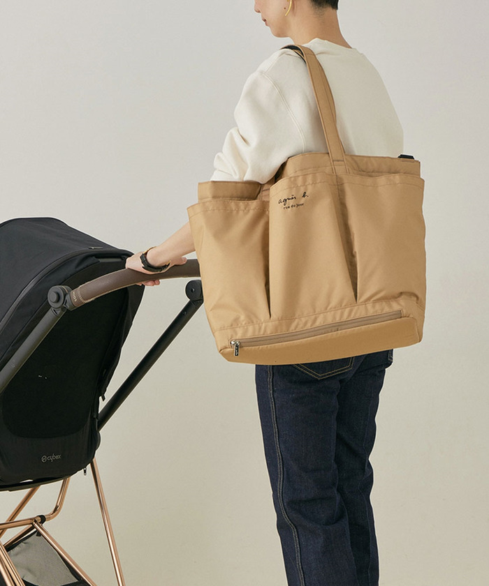 agnes b. pour ADAM ET ROPE'】【WEB限定】別注MOTHER'S BAG
