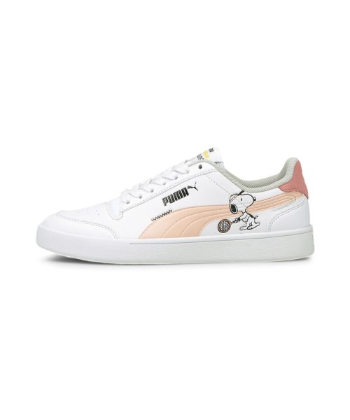 Puma X Peanuts キッズ プーマ シャッフル スニーカー Jr 22 25cm プーマ Puma D Fashion Puma X Peanuts キッズ プーマ シャッフル スニーカー Jr 22 25cm プーマ Puma D Fashion