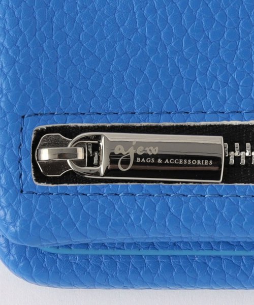 ＜AJEW＞CADENAS ジップ ストラップ iPhone 12/12 Proケース ∴