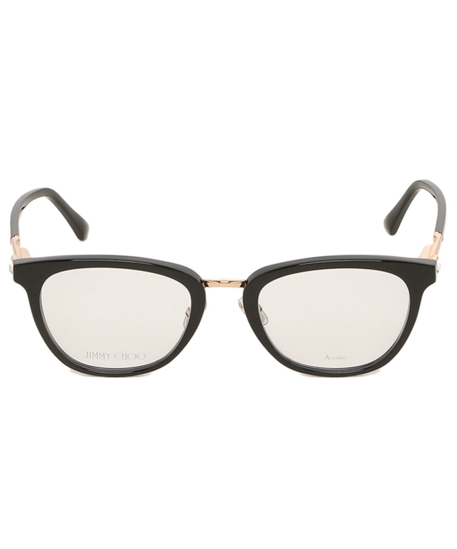 ジミーチュウ 眼鏡フレーム アイウェア レディース 52サイズ ブラック 