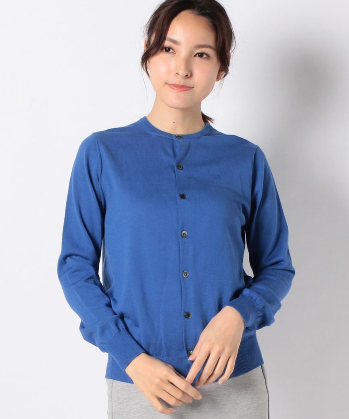 セール 50%OFF】【SLOANE(スローン)】 コットンテンジクカーディガン