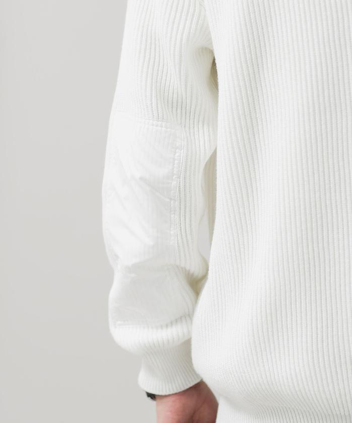 セール 40%OFF】ドロップショルダーコマンドニット(503728429 セール 40%OFF】ドロップショルダーコマンドニット(503728429
