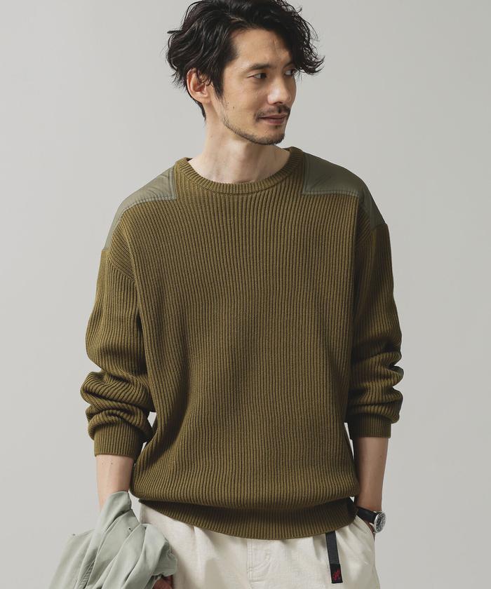 セール 40%OFF】ドロップショルダーコマンドニット(503728429 セール 40%OFF】ドロップショルダーコマンドニット(503728429