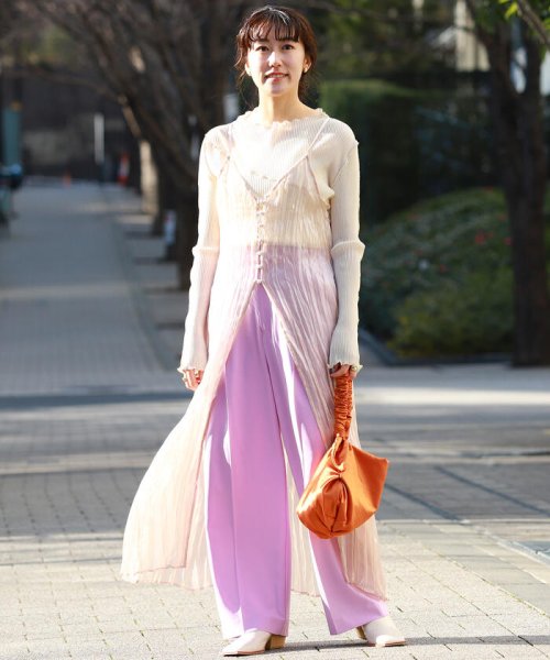 Ray Beams クリンクル シアー キャミ ワンピース レイビームス Ray Beams D Fashion