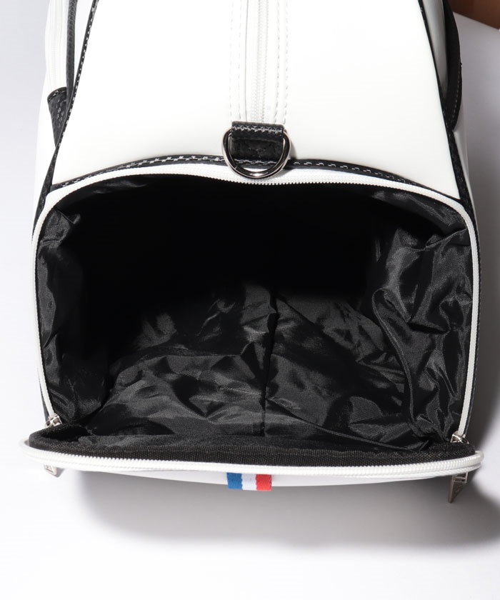 【新品・未使用】ルコック　ゴルフボストンバッグ ルコックスポルティフ ゴルフ le coq sportif golf 二層式 大