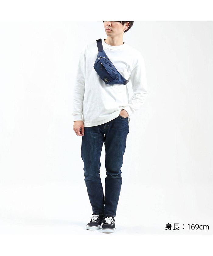 ポーター PORTER ポーター デニム ウエストバッグ(S) 892ー15105 ポーター PORTER ポーター デニム ウエストバッグ(S) 892ー15105