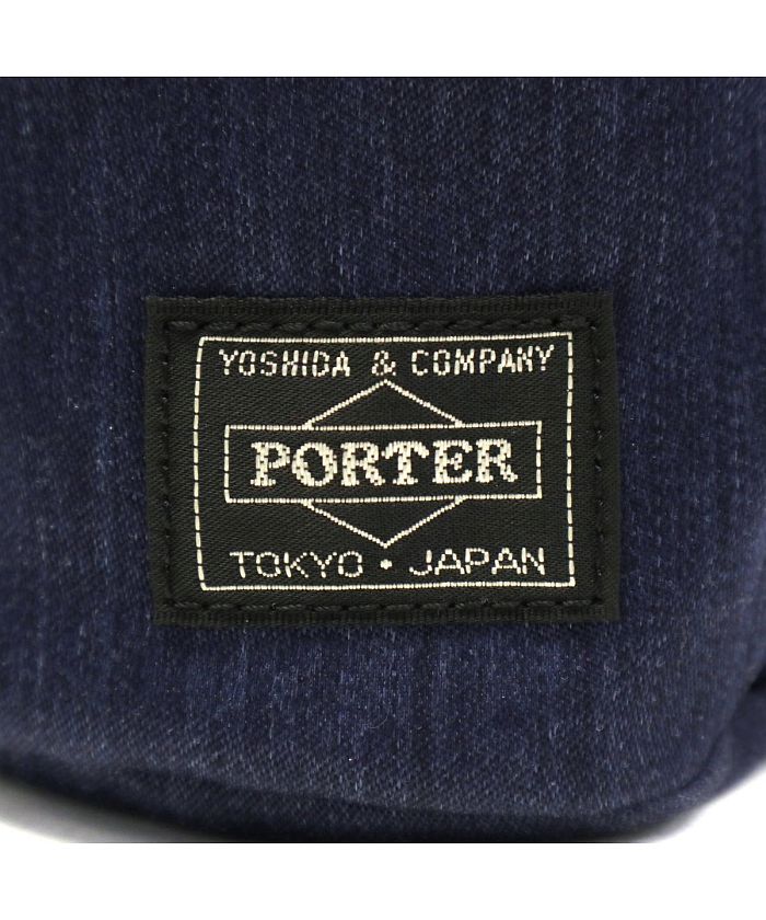 ポーター PORTER ポーター デニム ドローストリングバッグ(S