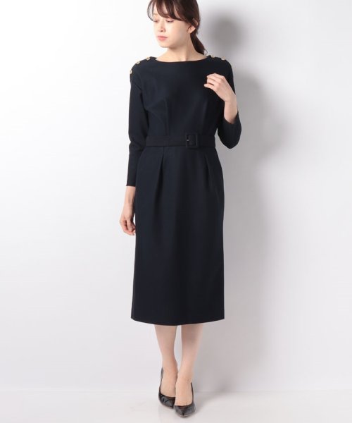 セール ラッセルボートネックワンピース アナイ Anayi D Fashion セール ラッセルボートネックワンピース アナイ Anayi D Fashion