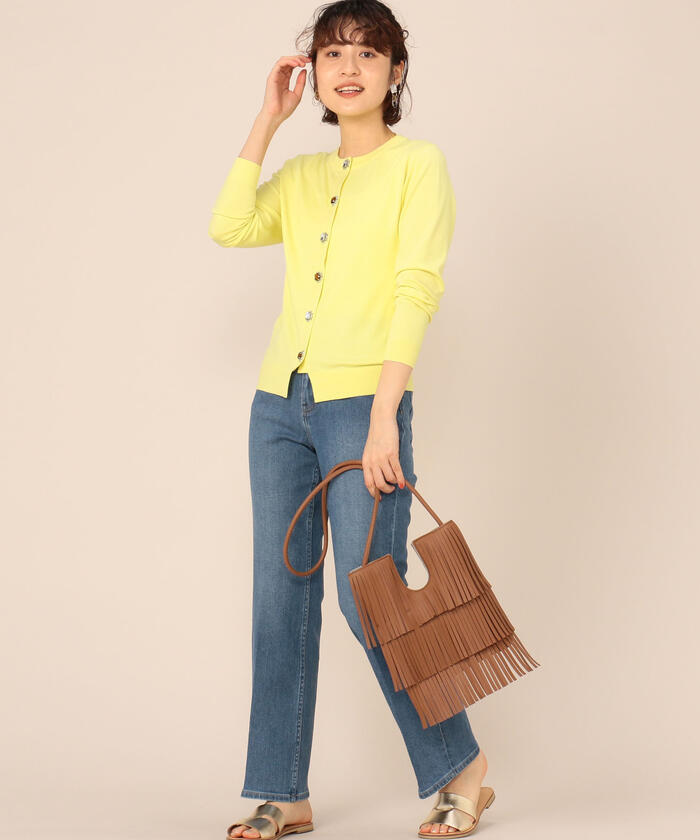TORRAZZO DONNA/ トラッゾドンナ】ビジュー付きニット TORRAZZO DONNA/ トラッゾドンナ】ビジュー付きニット