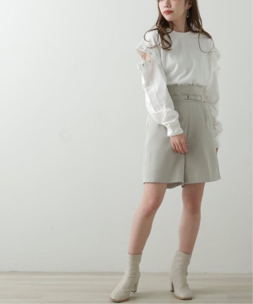 セール タックフレアショートパンツ レイカズン Ray Cassin D Fashion