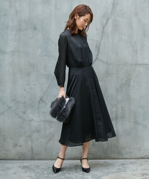 セール スクエアキカオパールフレアワンピース アナイ Anayi D Fashion セール スクエアキカオパールフレアワンピース アナイ Anayi D Fashion