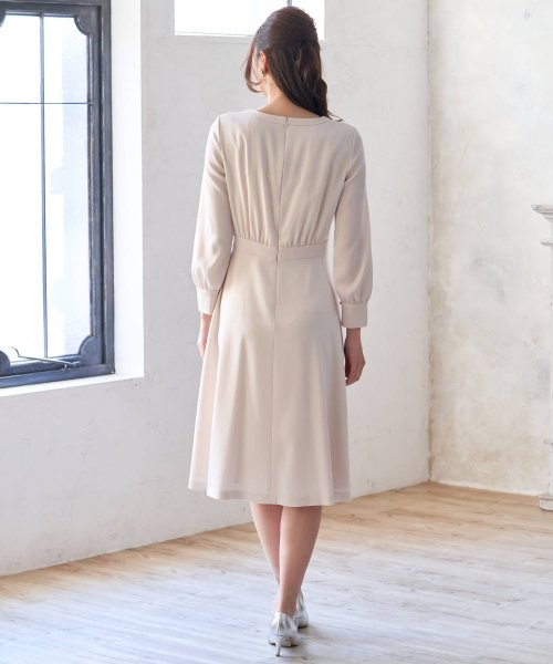 セール トリアセテートサテンフレアワンピース アナイ Anayi D Fashion セール トリアセテートサテンフレアワンピース アナイ Anayi D Fashion