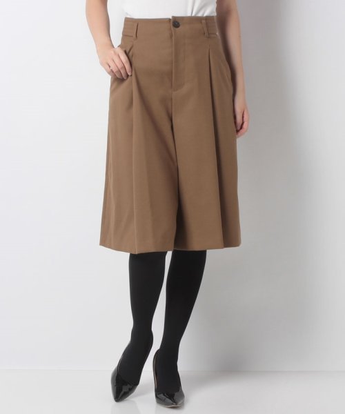 レーヨンツイルキュロットパンツ