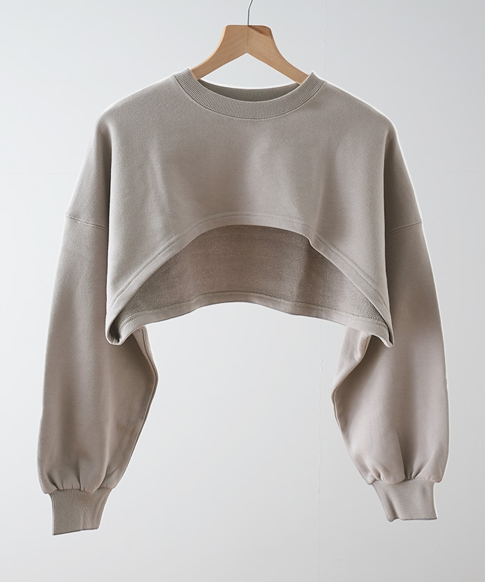 ENFOLD レイヤードトップス AZUL BY MOUSSY | アソートデザインレイヤードトップス (Tシャツ