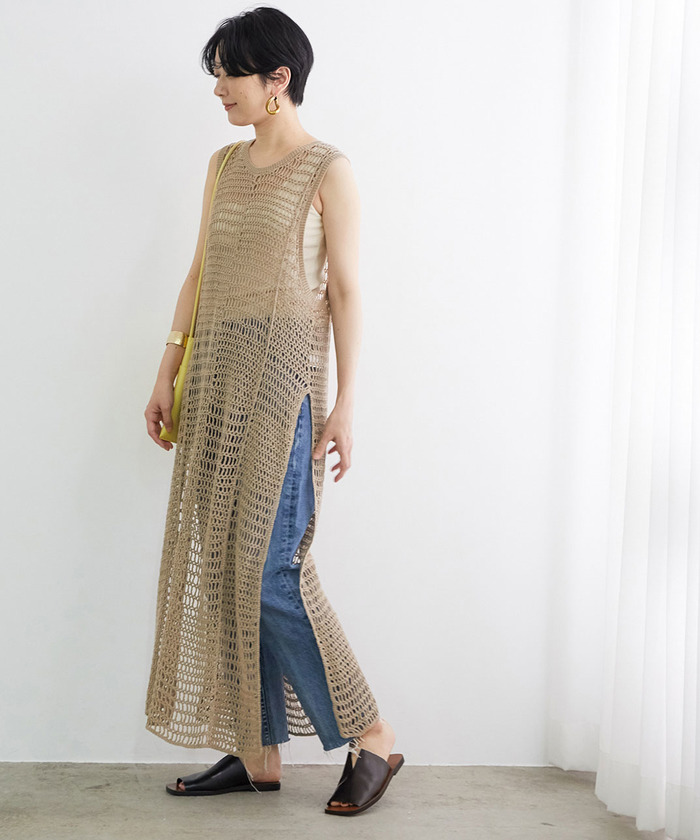 【新品】Adame et Ropé チュニック サイズ 38 ADAM ET ROPE' ワンピース 「ZOZO限定・多サイズ」Aライン
