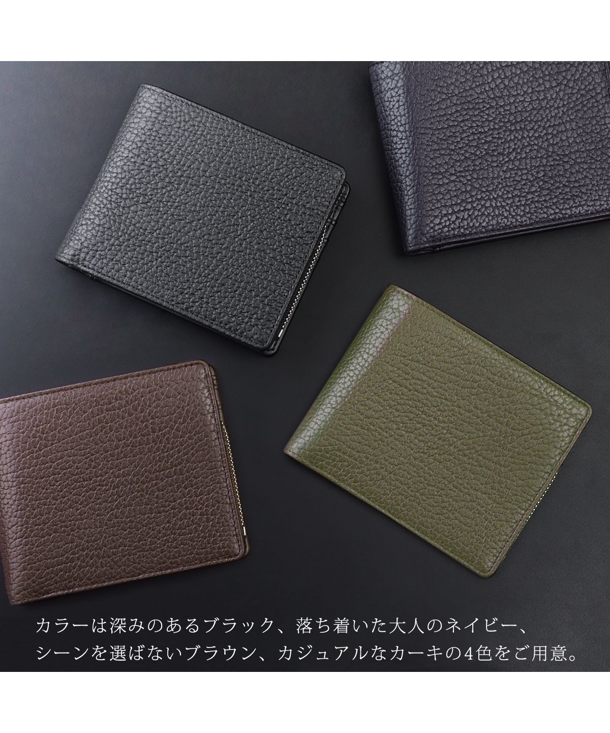 ヴァキュア VACUA 財布 メンズ 二つ折り 本革 牛革 レザー L字 ヴァキュア VACUA 財布 メンズ 二つ折り 本革 牛革 レザー L字