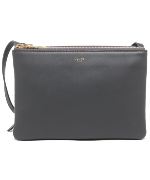 セール 7 Off セリーヌ ショルダーバッグ レディース トリオ Trio Small Shoulder Bag Celine 1933cad 10dc グレー セリーヌ Celine D Fashion