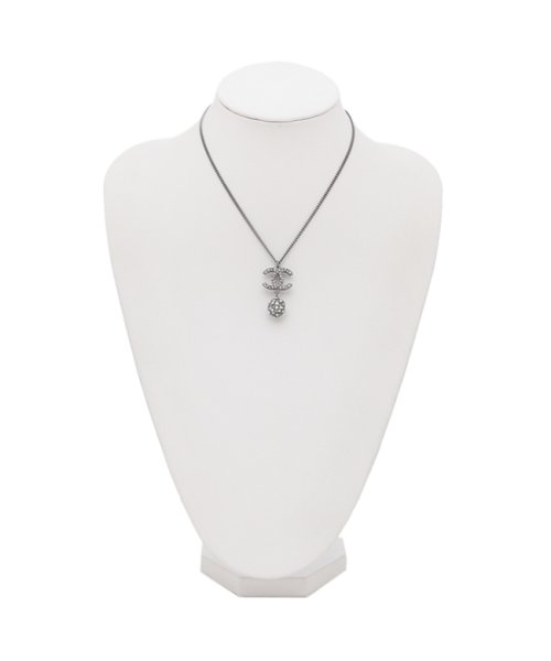 シャネル ネックレス ペンダント アクセサリー Ccマーク ココマーク シルバー レディース Chanel Ab47 B N51 シャネル Chanel D Fashion