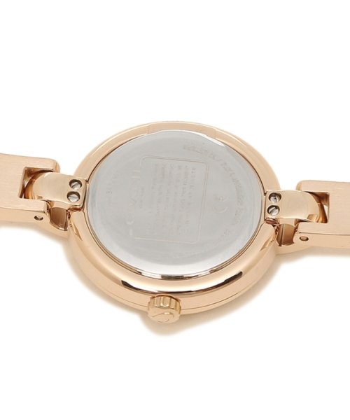 コーチ 時計 レディース クリスティ 26mm バングル クォーツ ホワイト ピンクゴールド Coach コーチ Coach D Fashion