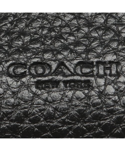 コーチ 二つ折り財布 アウトレット ジョージア ミニ財布 ブラック レディース COACH 6654 IMBLK