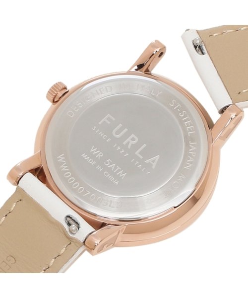 クリアランス 時計 レディース ミニマル ホワイト フルラ シルバー シェイプ クォーツ その他 Wwl3 Furla 32mm 新作 新品 Safetyshoebazaar Com