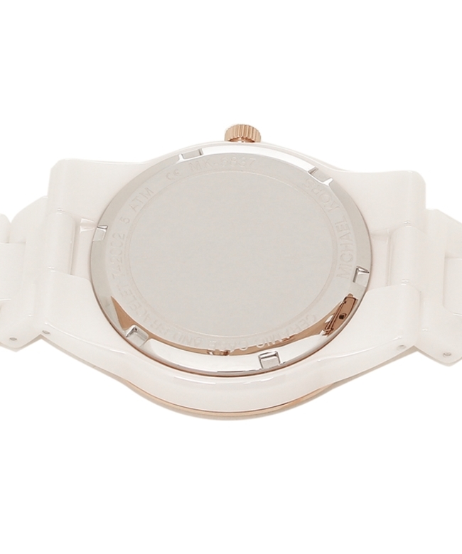 マイケルコース 時計 レディース リッツ 37MM クォーツ ホワイト マイケルコース 時計 レディース リッツ 37MM クォーツ ホワイト