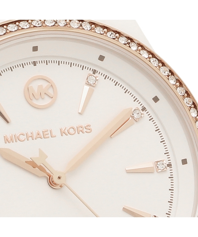マイケルコース 時計 レディース リッツ 37MM クォーツ ホワイト マイケルコース 時計 レディース リッツ 37MM クォーツ ホワイト